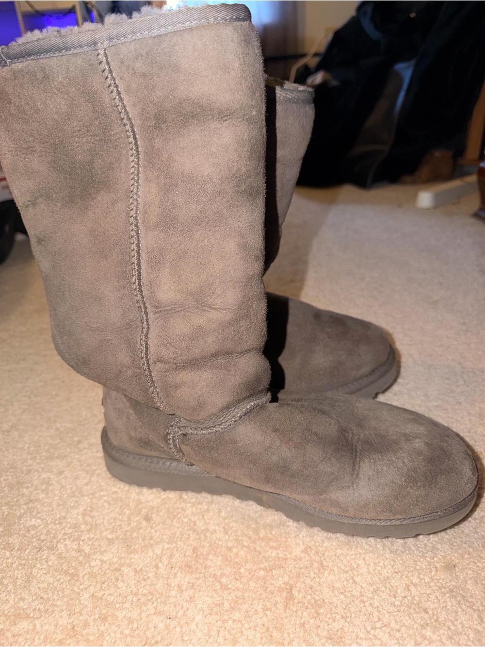 Women’s UGG Australia Tall Winter Boots - Gray
